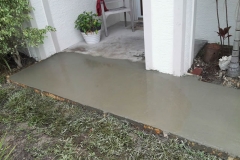 concrete ramp